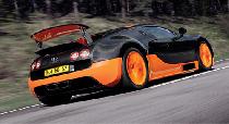 Самый мощный Bugatti Veyron побил мировой рекорд скорости