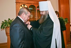 Василия Голубева наградили орденом Русской Православной Церкви