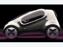 KIA покажет на Парижском автосалоне трехместный электромобиль