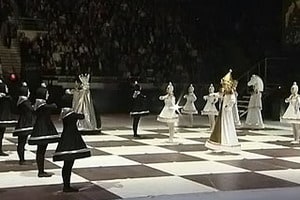Необычная шахматная партия в Ростове